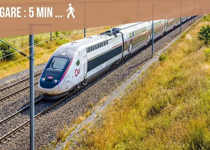 Le Nenuphar - Parking, Hyper-centre, 500m Gare 公寓 绍莱