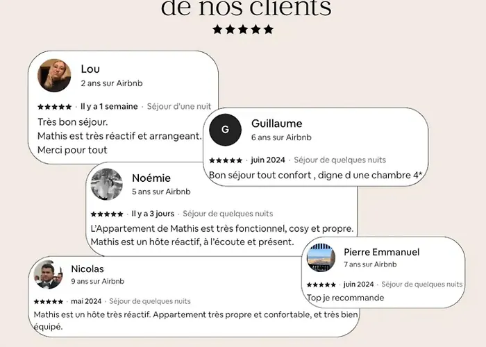 Appartement Le Nénuphar - Parking, Hyper-centre, 500m Gare *